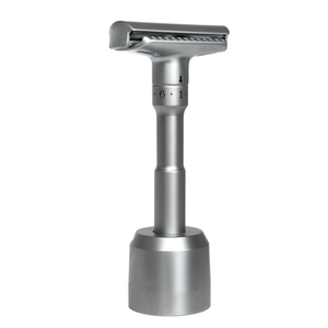 Zwaargewicht Mooi Uitgebalanceerd Tweesnijdend Veiligheidsscheermes Met Instelbare Functie 6 Niveaus - Product Image 1