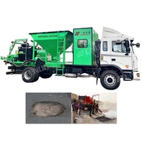 Machine de réparation routière montée sur camion ESP 5000 avec pompe ENUO, moteur diesel, zone de travail étendue et efficacité de réparation en 2 minutes