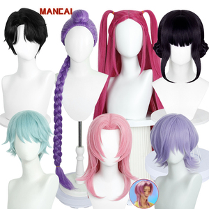Venta al por Mayor de la Peluca de Anime Clásica, Accesorios de Disfraces, Peluca Rosa de 60 cm de Largo de <span class=keywords><strong>Nakano</strong></span> <span class=keywords><strong>Miku</strong></span>, Peluca de Cosplay Sintética Resistente al Calor - Product Image 2