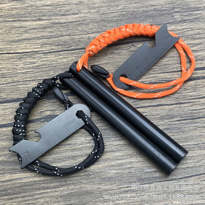 Encendedor de Magnesio de 13 Pulgadas, Herramienta de Supervivencia para Acampar al Aire Libre, Resistente al Viento y a la Humedad, Opciones de Color Reflectante - Product Image 1