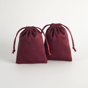 Pochette d'emballage en velours avec cordon de serrage 5x7cm pour bijoux et accessoires, prête à l'emploi, vente en gros, prix abordable, du fabricant chinois CSMD - Product Image 6