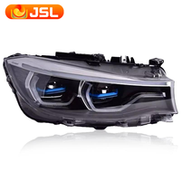 Faros LED para BMW Serie 3 F34 GT 2013-2020, Luces Delanteras F34 con DRL, Señal de Giro, Luz Alta, Ojo de Ángel, Accesorios para Automóviles