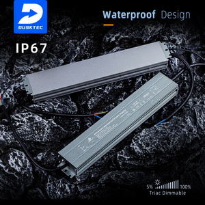 Dusktec 60W 100W 200W AC 100-130V 170-260V 100-260V DC 12V 24V IP67ช่องคู่ไฟหรี่แสงได้สามช่อง - Product Image 4