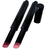 Rouge à lèvres personnalisé avec logo, formule crémeuse pour des lèvres douces et pulpeuses, crème à la vitamine E, couleur pressée, rouge à lèvres haute brillance