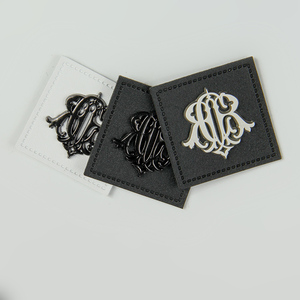 Brand Name Logo <strong>Jeans</strong> Back Leather Patches Sewing on Backing for Leather <strong>Labels</strong> - Product Image 5