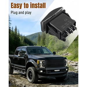 Interrupteur à bascule double momentané ON-OFF-ON 20A 12V pour bâches de camions-bennes et systèmes anti-givre, remplace 13979 - Product Image 6
