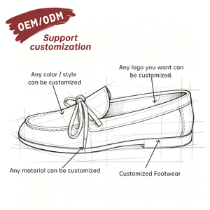OEM Premium Soft Cashmere Suede Moccasins Comfortable Bow Tie Slip On Loafers Lightweight Flexible Gum Sole Casual Flat Shoes - Product Image 3