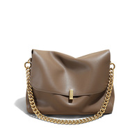 Nouveau sac à bandoulière en cuir haut de gamme avec chaîne pour femmes, sacs de créateurs, Carteras Para Mujer