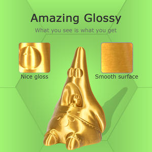 Filamento de Seda OPY 1.75mm 1kg PLA Doble Color Brillante Material para Impresora 3D Oro Plata Cobre Blanco Filamento de Seda - Product Image 2