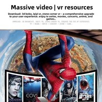 Meilleures ventes : Lunettes VR de 2e génération pour smartphones, cinéma 3D, casque de réalité virtuelle