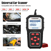 Escáner de Diagnóstico de Fallas Automotrices KONNWEI KW808/KW820, Versión Mejorada KW818, Fabricado en Shenzhen, Ajuste Estándar