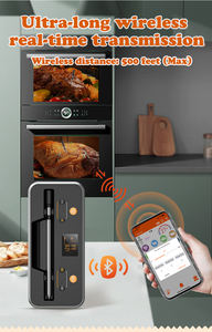 เครื่องวัดอุณหภูมิเนื้อดิจิตอลไร้สาย <span class=keywords><strong>Bluetooth</strong></span> 5.2 สําหรับอาหารบาร์บีคิวในครัวพร้อมโพรบสแตนเลส - Product Image 5