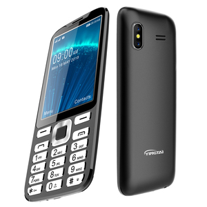 Kim loại khung P + r Bàn phím 3.5 inch màn hình lớn 2G điện thoại di động tính năng điện thoại với bàn phím - Product Image 4