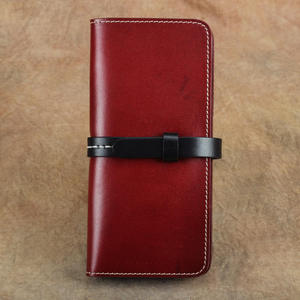 Andong Vintage Vegetable Tanned Leather Handmade Purse <b>for</b> Women Japan Fashion Genuine Cow Cowhide <b>Wallet</b> <b>Long</b> <b>Wallets</b> <b>Men</b> - Product Image 5