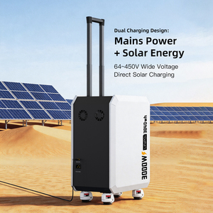 Station d'alimentation solaire portable 3000W avec batterie lithium haute capacité pour le camping, les situations d'urgence et l'utilisation domestique - Product Image 1
