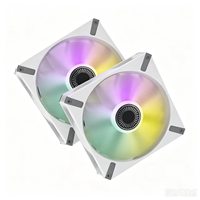Ventilador Speedy 120 ARGB PWM con Tecnología AirGuide, Rodamiento de Fluido Magnético, Bajo Nivel de Ruido, Paquete de Tres Unidades para Caja de PC