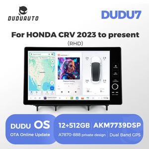 DUDUAUTO DUDU7 A7870 AKM7739 VELVET DSP 8K RHD Autoradio pour Honda CRV <span class=keywords><strong>2023</strong></span>-Présent Conduite à Droite Australie - Product Image 1
