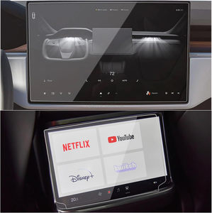 Protection d'écran en verre trempé pour écran de navigation 17 pouces et écran arrière 8 pouces pour <span class=keywords><strong>Tesla</strong></span> <span class=keywords><strong>Model</strong></span> S <span class=keywords><strong>Model</strong></span> <span class=keywords><strong>X</strong></span> (<span class=keywords><strong>Plaid</strong></span> & Long Range) 2024 2023 <span class=keywords><strong>2022</strong></span> - Product Image 3