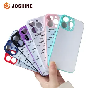 Aangepaste 2d Zachte Tpu Bulkhoezen Heat Press Diy Print Sublimatie Lege Telefoon Hoesjes Voor Iphone 14 13 12 Pro Max