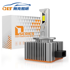 Alta calidad D40 70W 7000LM tres tubos de cobre fuerte Canbus D1S D2S D3S D4S Play and Plug Car Led faro <span class=keywords><strong>bombilla</strong></span> - Product Image 1
