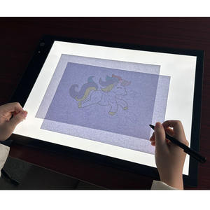 A3 A4 Led <span class=keywords><strong>Lightpad</strong></span> Dessin Art Artisanat Publicité Traçage Boîte À Lumière Rechargeable Led Traçage Conseil Conception Graphique pour Enfants - Product Image 3