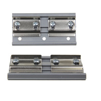 Rail de rideau AW commercial pour supports de plafond muraux