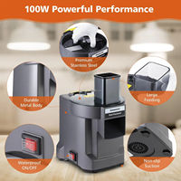 Uien-aardappel-commerciële voedselverwerker 3-in-1 elektrische multifunctionele groentehakker-snijder-snijmachine