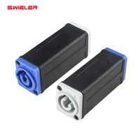 Adaptateur d'extension Powercon NAC3MM avec boîtier ABS, connecteurs Powercon 3 broches pour éclairage de scène, câble d'alimentation verrouillable