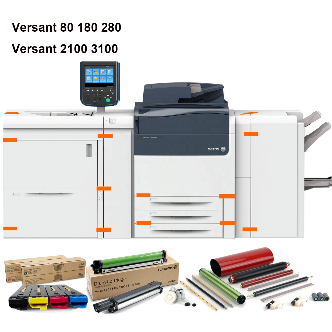 X&O Premium Versant Fuser Belt & Developer Transfer Unit for Xerox