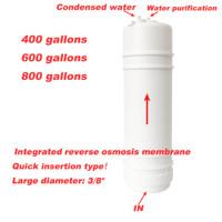 Membrane d'osmose inverse à insertion rapide intégrée, adaptée aux machines à débits de 400G, 600G, 800G, 1000 GPD, etc.