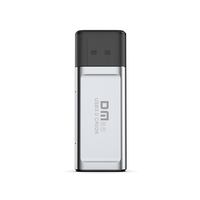 Lector de tarjetas SD y TF multifuncional de alta velocidad USB3.0 Instalación externa Lector de memoria 2 en 1