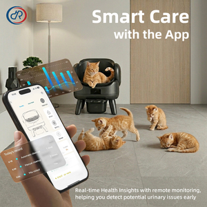 SIMITI PET Bac à litière automatique pour chat en acier inoxydable, bacs à litière autonettoyants intelligents, robot litière, Arenero Para Gatos Automatico - Product Image 4