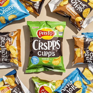 Custom Printed Back Seal Pillow Pouch Laminated Popcorn Snack Food Grade Plastic <strong>Potato</strong> <strong>Chips</strong> Packaging Bags - Product Image 1