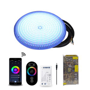Recessed IP68 Submersible Par56 Waterproof <strong>LED</strong> <strong>Light</strong> Swimming Pool Perimeter RGB Control Underwater <strong>LED</strong> Rope Linear <strong>Light</strong> 60W