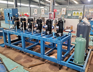 Unité <span class=keywords><strong>de</strong></span> réfrigération à condensation pour <span class=keywords><strong>compresseur</strong></span> parallèle à défilement <span class=keywords><strong>de</strong></span> rack-Type haute/basse température-50 ℃ ~ 35 ℃ pour congélateur <span class=keywords><strong>de</strong></span> stockage - Product Image 5