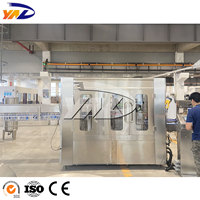 Ligne de production d'eau minérale entièrement automatique 3 en 1/Ligne de production d'eau potable complète/Machine de remplissage et d'embouteillage de 5 gallons