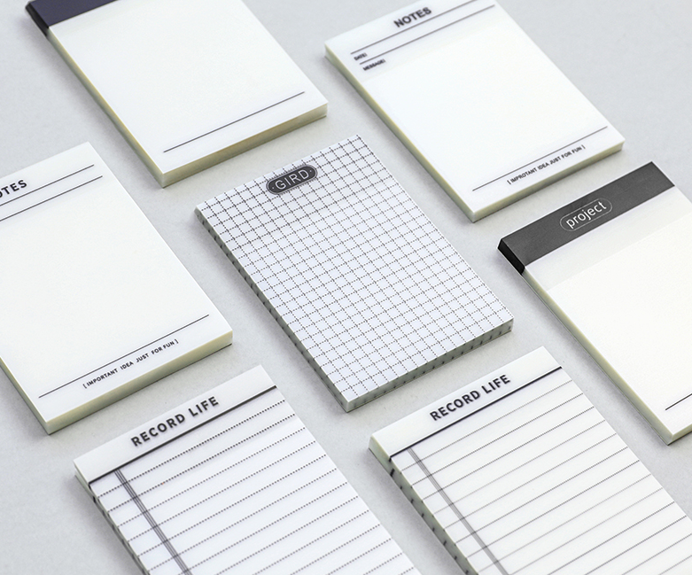 Transparent collant notes drapeaux pour planificateur