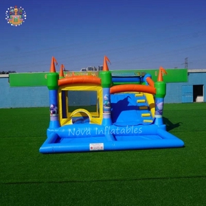 Glissade gonflable en PVC sur mesure pour trampoline commercial <span class=keywords><strong>Nova</strong></span> Factory, avec piscine pour enfants, pour l'extérieur et l'intérieur - Product Image 3