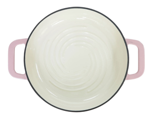 Plat à pain <span class=keywords><strong>en</strong></span> <span class=keywords><strong>fonte</strong></span> émaillée avec couvercle, plat de cuisson peu profond et large pour la cuisson du pain artisanal au levain, plat polyvalent - Product Image 3