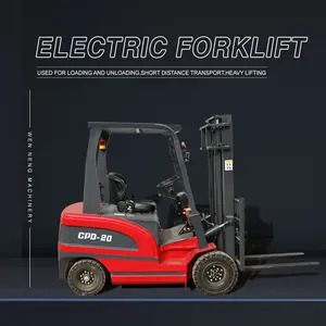 Mesin penumpuk Harga ep peralatan kecil mini 1.5 ton 2 ton 3 ton baterai lithium ion truk forklift listrik