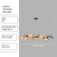 Lampe suspendue en cuivre de luxe pour la décoration de restaurants américains, luminaire de comptoir de bar, lustre d'hôtel, hauteur réglable