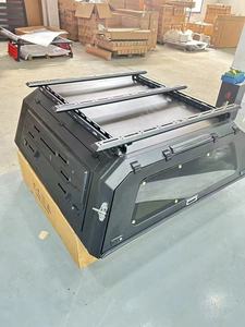 Topper de lit de camion de taille sur mesure pour Toyota tacoma 5ft Capuchon de camping Auvent en acier Couverture supérieure de lit étanche Camions américains - Product Image 4