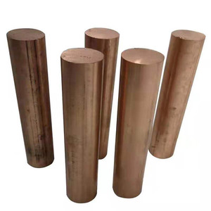 แถบแกนทองแดงกลมรีดร้อน C11000 C12000 C10100ความบริสุทธิ์สูงสำหรับตัวนำไฟฟ้า - Product Image 4