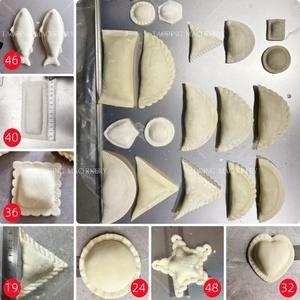 Petite machine à tarte pour viande de l'industrie alimentaire Plieuse Samosa Machine à boulettes pour pelmeni patti en vente - Product Image 3