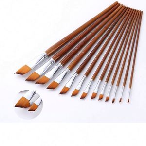 Lot de 10/12 pinceaux de haute qualité pour l'art, l'aquarelle, la peinture acrylique, la peinture à l'huile, pinceaux d'artiste - Product Image 2