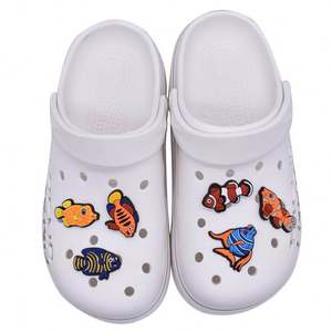 بيع بالجملة سلسلة حيوانات المحيط أسماك العالم تحت الماء Pvc سحر اكسسوارات الأحذية ديي نيمو زينة سحر سيليكون السحر - Product Image 2