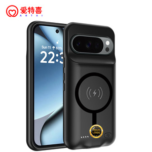 Nouveautés Étui de téléphone avec <span class=keywords><strong>chargeur</strong></span> sans fil magnétique à grande capacité mince pour la série de téléphones <span class=keywords><strong>Google</strong></span> Housse de batterie avec batterie intégrée - Product Image 1