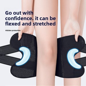 Khum đầu gối cú đúp cho phụ nữ linh hoạt Neoprene dây chằng chấn thương bảo vệ hàng ngày thể thao bánh cho chạy Doanh thể thao làm Nylon - Product Image 4