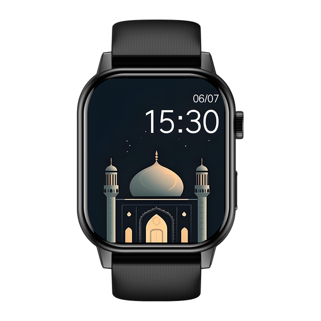 Muslim Prayer Smart Watch With Quran Time Alarm 99 Gods of Allah Qibla Direction for Muslim
