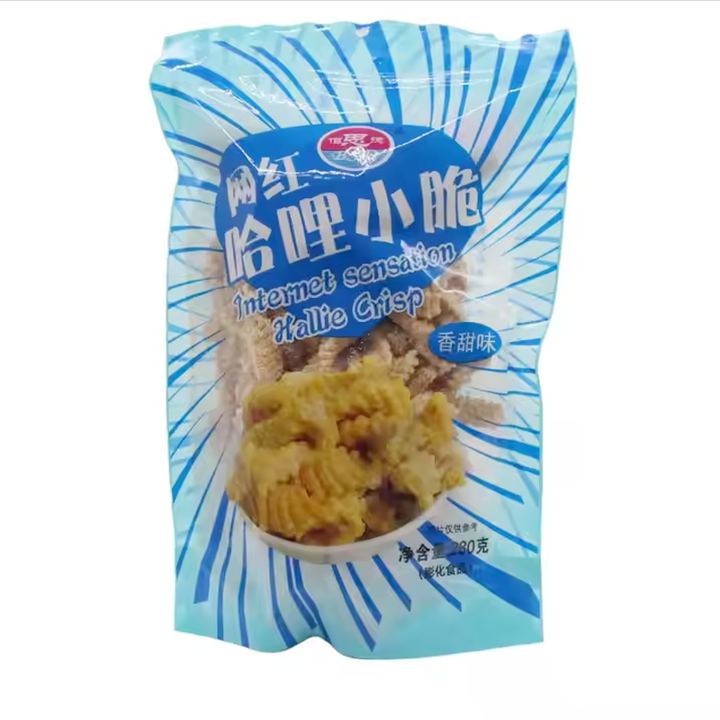 Hot Selling Fried Snacks High Quality Raw Materials Processing Harry Crispy Sweet Taste